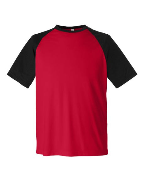 Team 365 Men's Zone Colorblock Raglan T-Shirt-1