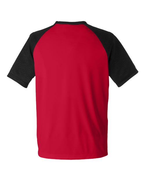 Team 365 Men's Zone Colorblock Raglan T-Shirt-2