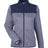 CORE365 Women's Venture Heathered Stripe Hybrid Jacket-1