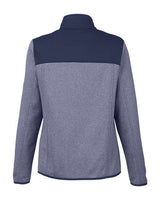 CORE365 Women's Venture Heathered Stripe Hybrid Jacket-2