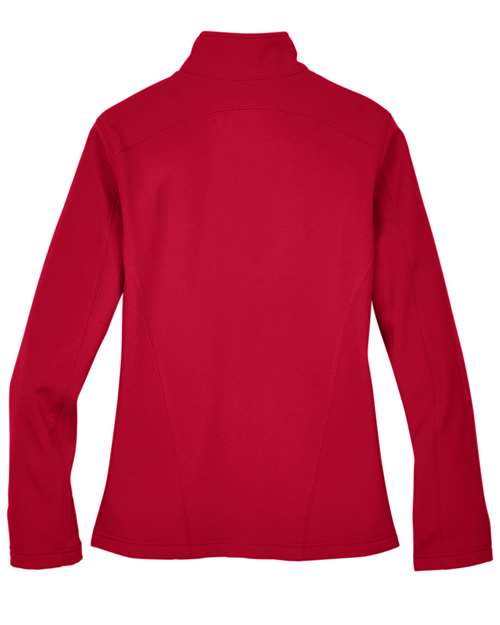 CORE365 Women's Cruise Two-Layer Fleece Bonded Soft Shell Jacket-2