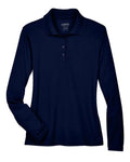 CORE365 Women's Pinnacle Performance Long Sleeve Piqué Polo-1