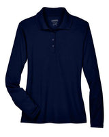 CORE365 Women's Pinnacle Performance Long Sleeve Piqué Polo-1