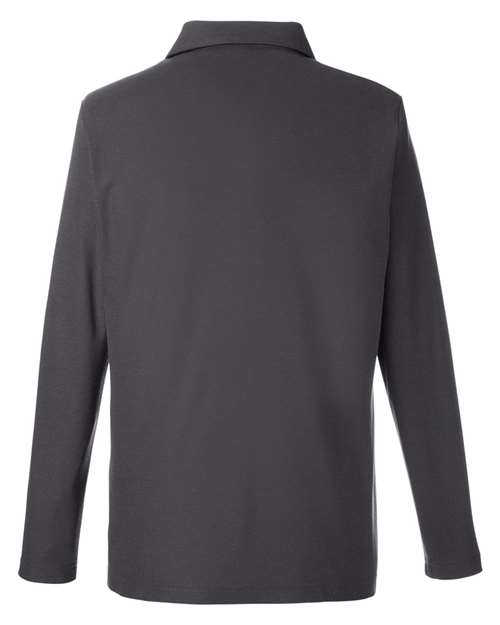 CORE365 Men's Fusion ChromaSoft Long Sleeve Pique Polo-2