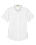 CORE365 Women's Optimum Short Sleeve Twill Shirt-1