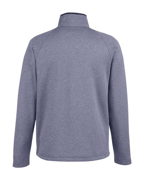 CORE365 Men's Venture Heathered Stripe Full-Zip Jacket-2