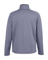 CORE365 Men's Venture Heathered Stripe Full-Zip Jacket-2