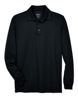 CORE365 Men's Tall Pinnacle Performance Long Sleeve Piqué Polo-1