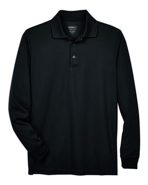 CORE365 Men's Tall Pinnacle Performance Long Sleeve Piqué Polo-1