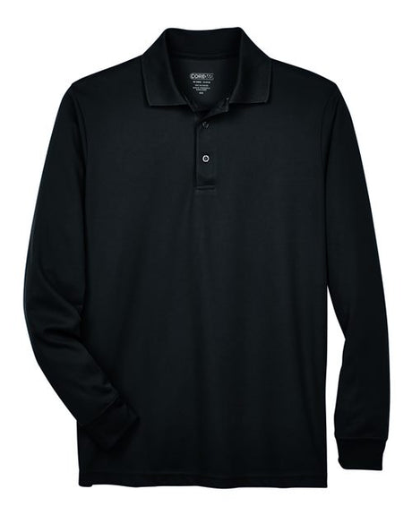 CORE365 Men's Tall Pinnacle Performance Long Sleeve Piqué Polo-1