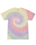 Colortone Men's Multi-Color Tie-Dyed T-Shirt