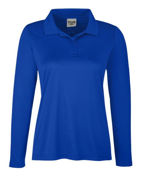 Team 365 Women's Zone Performance Long Sleeve Polo-1