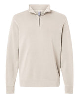 Independent Trading Co. Men's Pigment-Dyed Quarter-Zip Pullover-1