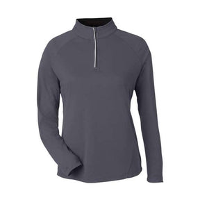 CORE365 Women's Origin Performance Pique Quarter-Zip Pullover-1