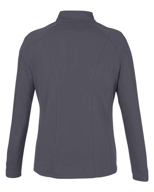 CORE365 Women's Origin Performance Pique Quarter-Zip Pullover-2
