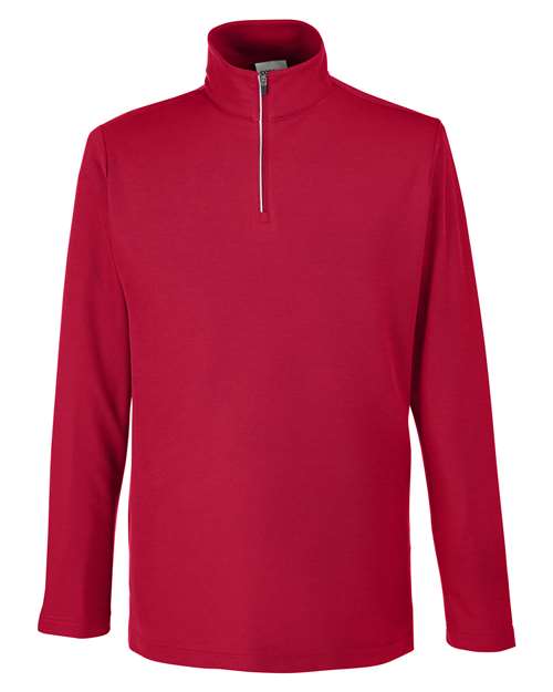 CORE365 Men's Fusion ChromaSoft Pique Quarter-Zip Pullover-1