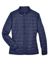 CORE365 Women's Prevail Packable Puffer Jacket-1