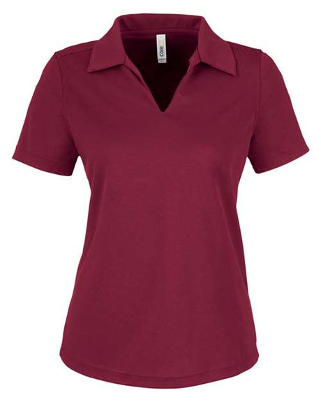 CORE365 Women's Market Snag Protect Mesh Polo-1