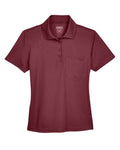 CORE365 Women's Origin Performance Piqué Polo with Pocket-1