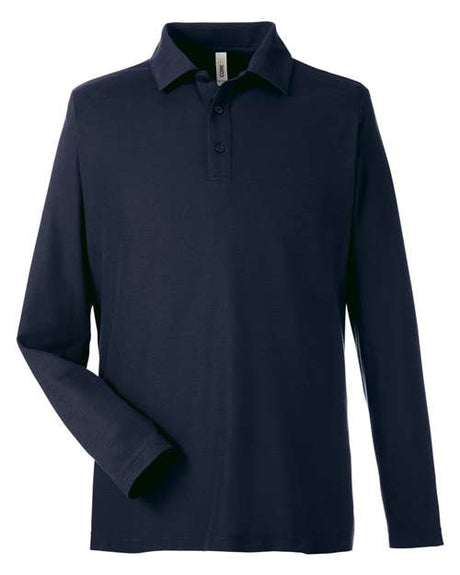 CORE365 Men's Fusion ChromaSoft Long Sleeve Pique Polo-1