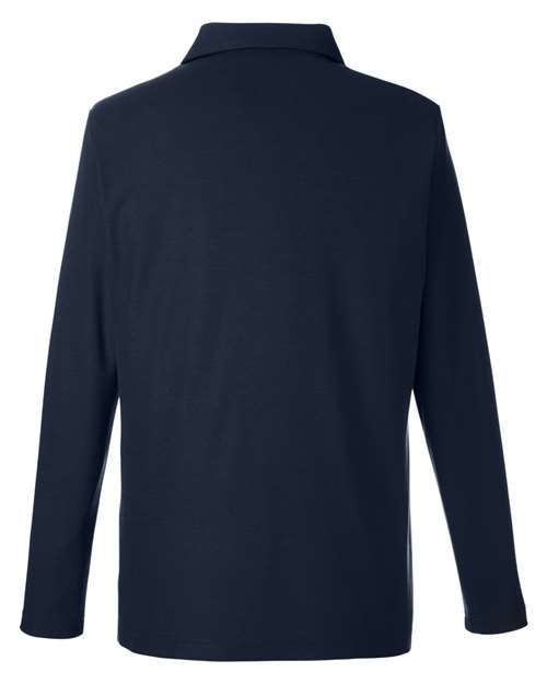 CORE365 Men's Fusion ChromaSoft Long Sleeve Pique Polo-2