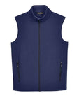 CORE365 Men's Cruise Two-Layer Fleece Bonded Soft Shell Vest-1