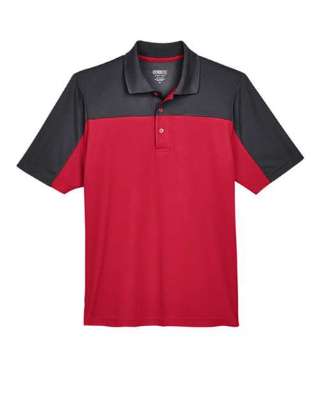 CORE365 Men's Balance Colorblock Performance Piqué Polo-1