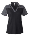 CORE365 Women's Fusion ChromaSoft Colorblock Polo-1