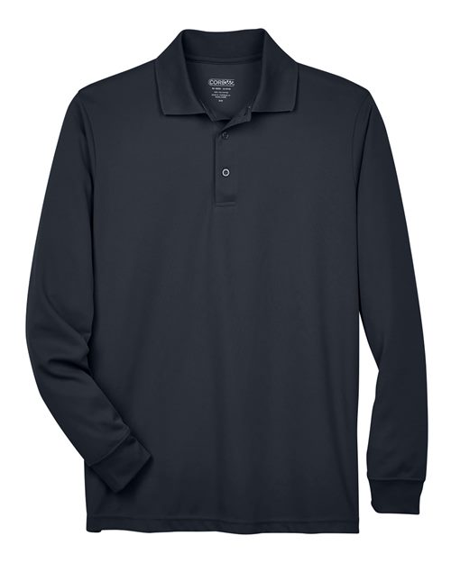 CORE365 Men's Tall Pinnacle Performance Long Sleeve Piqué Polo-1