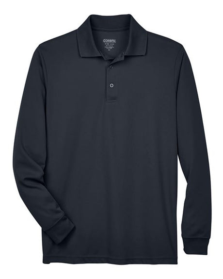 CORE365 Men's Tall Pinnacle Performance Long Sleeve Piqué Polo-1