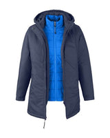 CORE365 Women's Inspire 3-in-1 Jacket with Insulated Liner-1