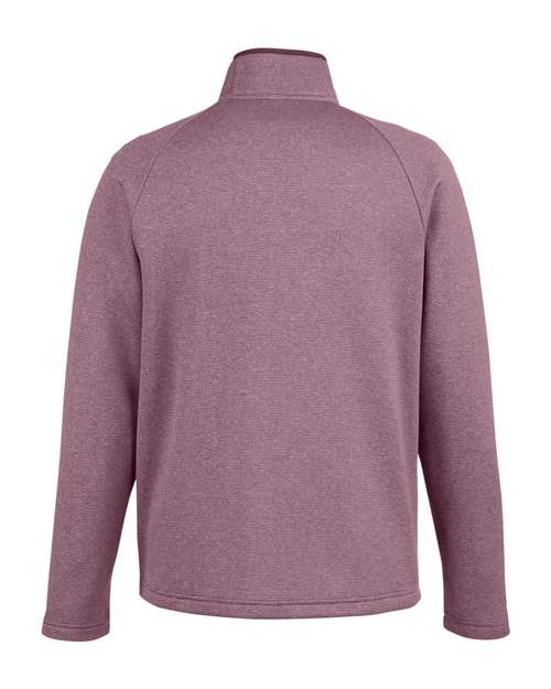 CORE365 Men's Venture Heathered Stripe Full-Zip Jacket-2