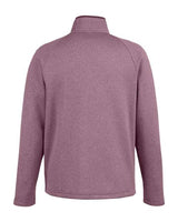 CORE365 Men's Venture Heathered Stripe Full-Zip Jacket-2