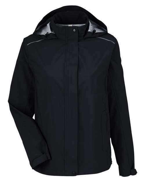 CORE365 Women's Packable Rain Jacket-1