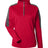 CORE365 Women's Market Snag Protect Mesh Colorblock Quarter-Zip Pullover-1