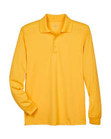 CORE365 Men's Pinnacle Performance Long Sleeve Piqué Polo-1