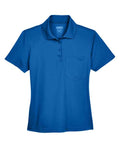 CORE365 Women's Origin Performance Piqué Polo with Pocket-1