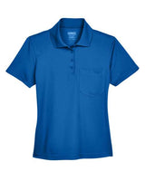 CORE365 Women's Origin Performance Piqué Polo with Pocket-1