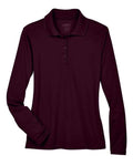 CORE365 Women's Pinnacle Performance Long Sleeve Piqué Polo-1