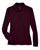CORE365 Women's Pinnacle Performance Long Sleeve Piqué Polo-1