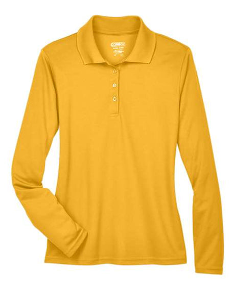 CORE365 Women's Pinnacle Performance Long Sleeve Piqué Polo-1