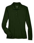CORE365 Women's Pinnacle Performance Long Sleeve Piqué Polo-1