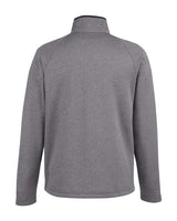 CORE365 Men's Venture Heathered Stripe Full-Zip Jacket-2