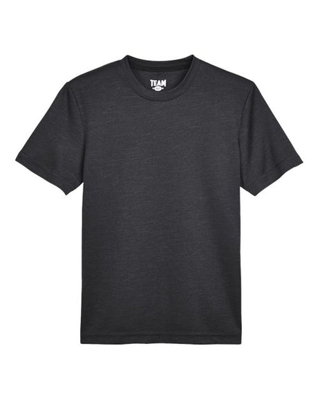Team 365 Youth Sonic Heather Performance T-Shirt-1