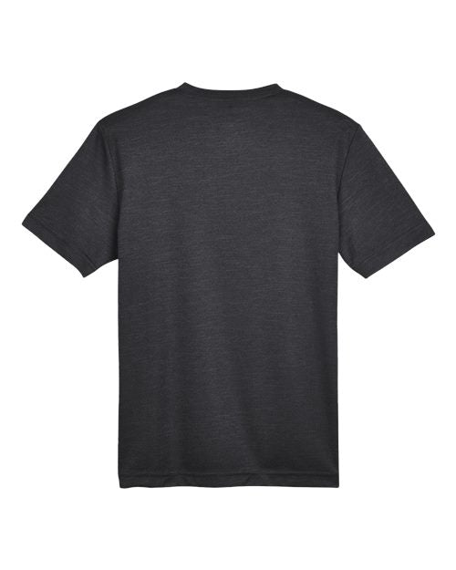 Team 365 Youth Sonic Heather Performance T-Shirt-2