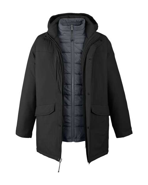 CORE365 Men's Inspire 3-in-1 Jacket with Insulated Liner-1