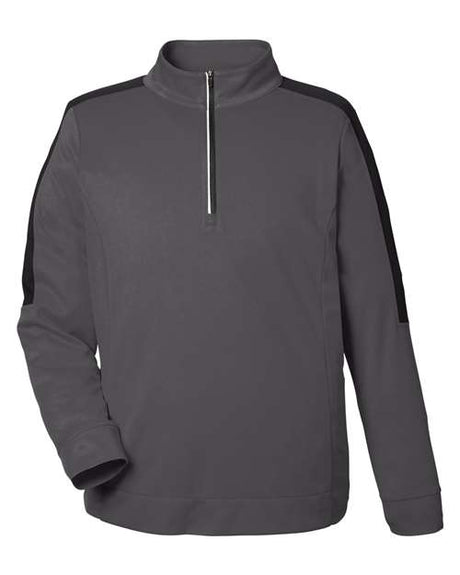 CORE365 Men's Market Snag Protect Mesh Colorblock Quarter-Zip Pullover-1