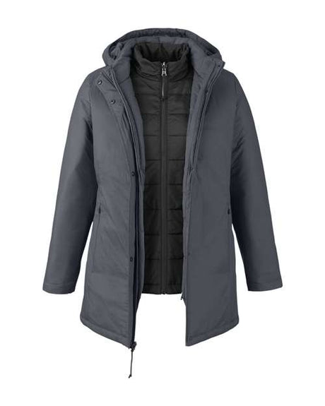 CORE365 Women's Inspire 3-in-1 Jacket with Insulated Liner-1