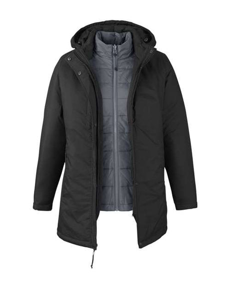 CORE365 Women's Inspire 3-in-1 Jacket with Insulated Liner-1