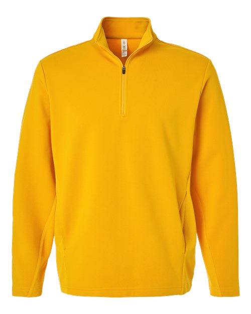 Team 365 Men's Squad Cadet Quarter-Zip Tech Fleece Pullover-1